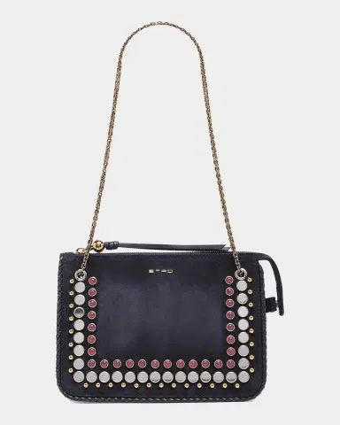 Etro Studded Suede Crossbody Clutch | Thumbnail 7 Etro Studded Suede Crossbody Clutch | Thumbnail 7