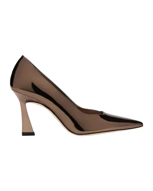 85mm Vinnie Metallic Leather Pumps 85mm Vinnie Metallic Leather Pumps