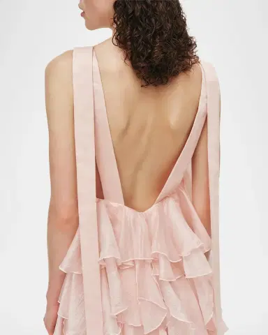 Aje Athena Tiered Ruffle Gown | Thumbnail 5 Aje Athena Tiered Ruffle Gown | Thumbnail 5