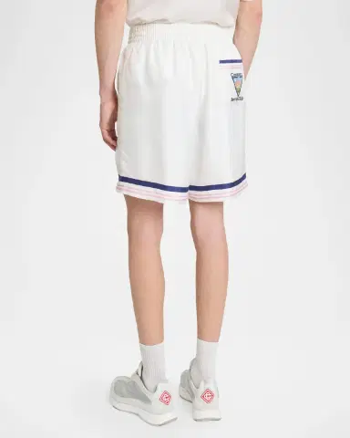 Casablanca Men's Silk Drawstring Shorts | Thumbnail 3 Casablanca Men's Silk Drawstring Shorts | Thumbnail 3