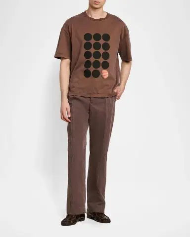 Marni Men's Cotton Graphic T-Shirt | Thumbnail 2 Marni Men's Cotton Graphic T-Shirt | Thumbnail 2
