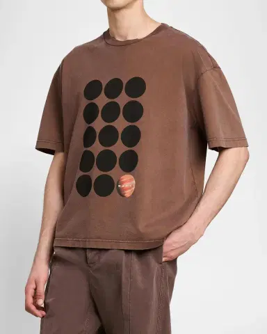 Marni Men's Cotton Graphic T-Shirt | Thumbnail 5 Marni Men's Cotton Graphic T-Shirt | Thumbnail 5