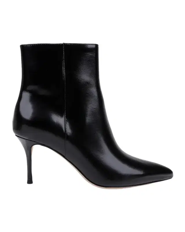 75mm Houston II Croc-Embossed Patent Leather Ankle Booties 75mm Houston II Croc-Embossed Patent Leather Ankle Booties