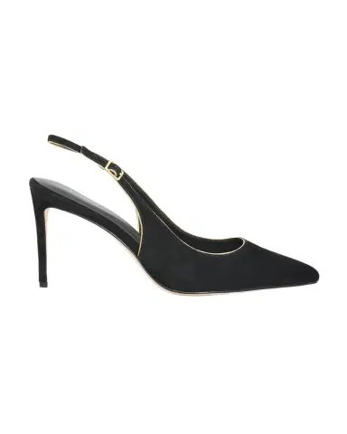 L'Agence 85mm Vichy II Suede Slingback Pumps | Thumbnail 1 L'Agence 85mm Vichy II Suede Slingback Pumps | Thumbnail 1