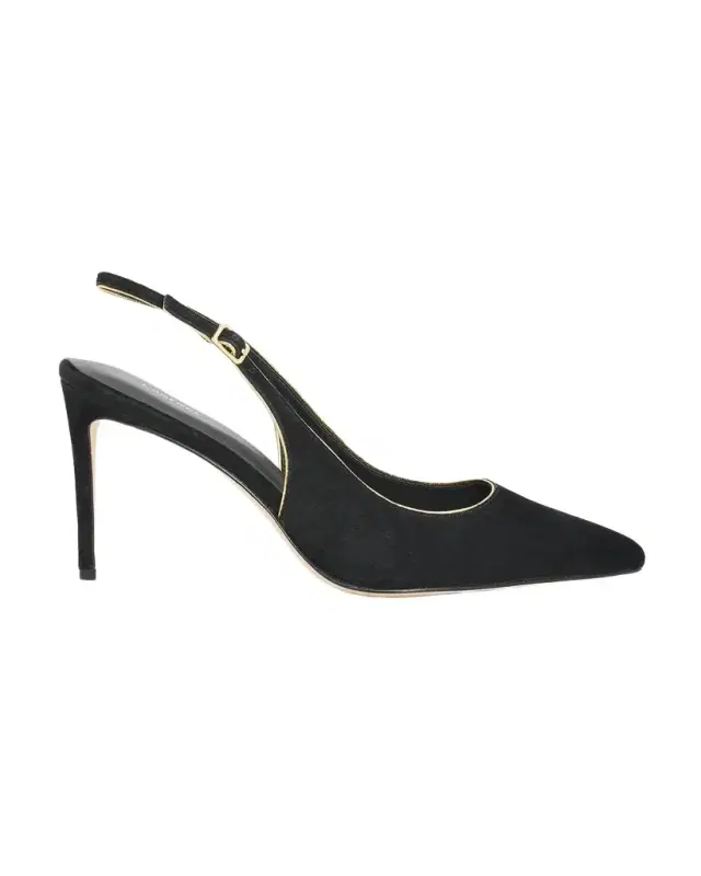 85mm Vichy II Suede Slingback Pumps 85mm Vichy II Suede Slingback Pumps