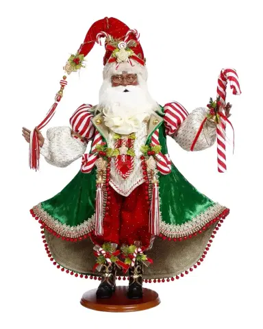 Mark Roberts Candy Cane & Cookie Santa Figure | Thumbnail 1 Mark Roberts Candy Cane & Cookie Santa Figure | Thumbnail 1