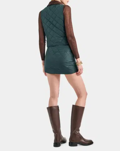 SEROYA Aida Diamond-Quilted Vest | Thumbnail 3 SEROYA Aida Diamond-Quilted Vest | Thumbnail 3