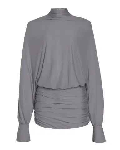 SEROYA Jensine Mock-Neck Mini Dress | Thumbnail 1 SEROYA Jensine Mock-Neck Mini Dress | Thumbnail 1