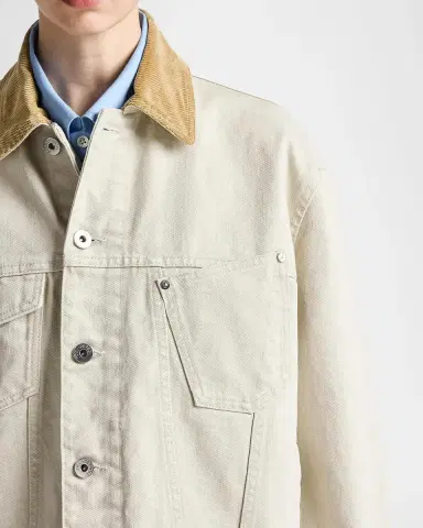 JW Anderson Corduroy Collar Denim Jacket | Thumbnail 9 JW Anderson Corduroy Collar Denim Jacket | Thumbnail 9