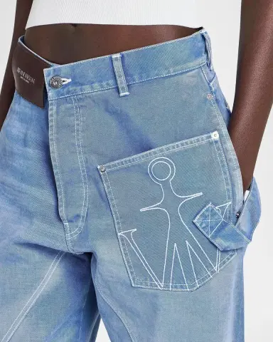 JW Anderson Twisted Workwear Jeans | Thumbnail 4 JW Anderson Twisted Workwear Jeans | Thumbnail 4