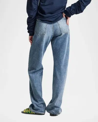 JW Anderson Mid-Rise Straight-Leg Jeans | Thumbnail 3 JW Anderson Mid-Rise Straight-Leg Jeans | Thumbnail 3