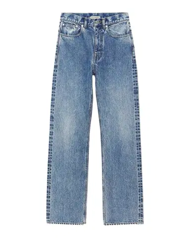 JW Anderson Mid-Rise Straight-Leg Jeans | Thumbnail 1 JW Anderson Mid-Rise Straight-Leg Jeans | Thumbnail 1