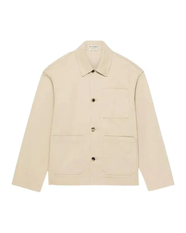 Patch-Pocket Cotton Jacket Patch-Pocket Cotton Jacket