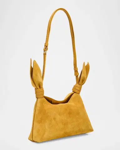 Loewe Scarf Mini Suede Shoulder Bag | Thumbnail 2 Loewe Scarf Mini Suede Shoulder Bag | Thumbnail 2