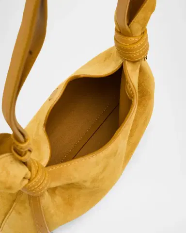 Loewe Scarf Mini Suede Shoulder Bag | Thumbnail 3 Loewe Scarf Mini Suede Shoulder Bag | Thumbnail 3
