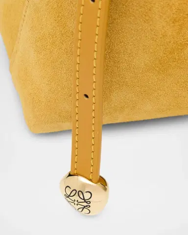 Loewe Scarf Mini Suede Shoulder Bag | Thumbnail 4 Loewe Scarf Mini Suede Shoulder Bag | Thumbnail 4