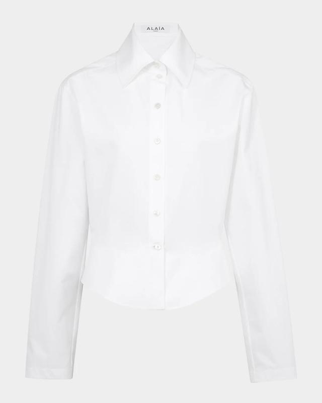 Basque Poplin Cotton Shirt Basque Poplin Cotton Shirt