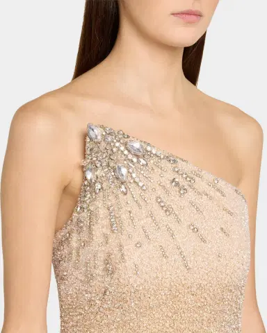 PAMELLA ROLAND Ombre Signature Sequined Strapless Column Gown | Thumbnail 5 PAMELLA ROLAND Ombre Signature Sequined Strapless Column Gown | Thumbnail 5