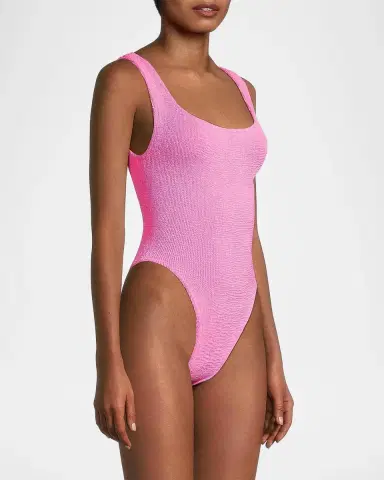 Hunza G Square-Neck One-Piece Swimsuit | Thumbnail 6 Hunza G Square-Neck One-Piece Swimsuit | Thumbnail 6
