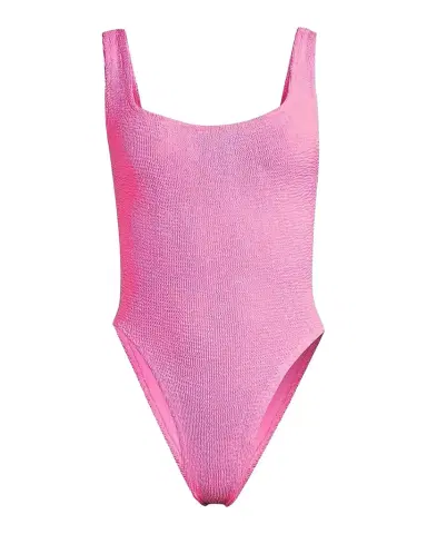 Hunza G Square-Neck One-Piece Swimsuit | Thumbnail 1 Hunza G Square-Neck One-Piece Swimsuit | Thumbnail 1