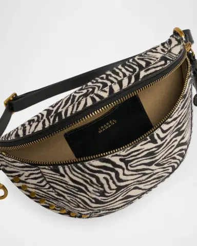 Isabel Marant Skano Zebra-Print Calf-Hair Belt Bag | Thumbnail 4 Isabel Marant Skano Zebra-Print Calf-Hair Belt Bag | Thumbnail 4