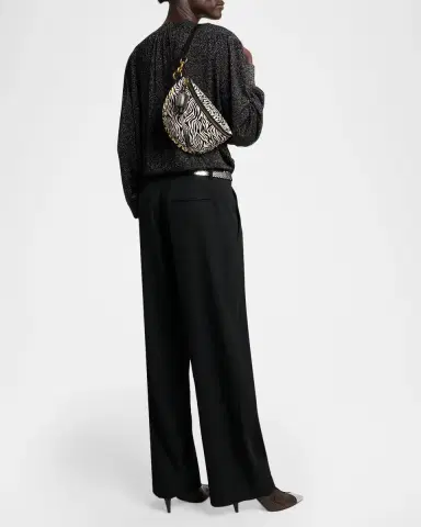 Isabel Marant Skano Zebra-Print Calf-Hair Belt Bag | Thumbnail 5 Isabel Marant Skano Zebra-Print Calf-Hair Belt Bag | Thumbnail 5