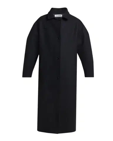 Jil Sander Sport Virgin Wool Long Coat | Thumbnail 1 Jil Sander Sport Virgin Wool Long Coat | Thumbnail 1