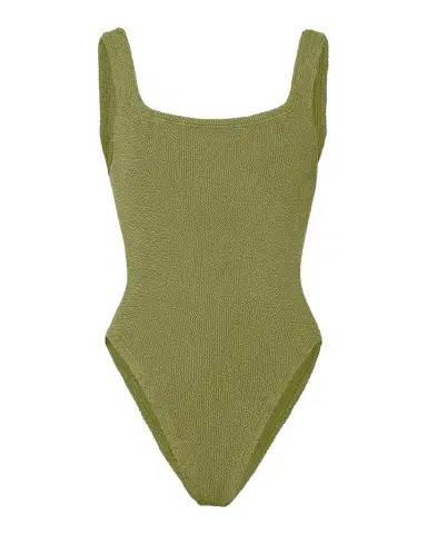 Hunza G Square-Neck One-Piece Swimsuit | Thumbnail 1 Hunza G Square-Neck One-Piece Swimsuit | Thumbnail 1