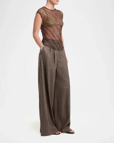 TWP Avery Wool-Blend Trousers | Thumbnail 2 TWP Avery Wool-Blend Trousers | Thumbnail 2