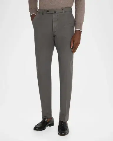 Incotex Men's Cotton Stretch Slim Pants | Thumbnail 4 Incotex Men's Cotton Stretch Slim Pants | Thumbnail 4