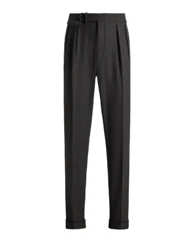 Ralph Lauren Men's Gregory Hand-Tailored Wool Trousers | Thumbnail 1 Ralph Lauren Men's Gregory Hand-Tailored Wool Trousers | Thumbnail 1