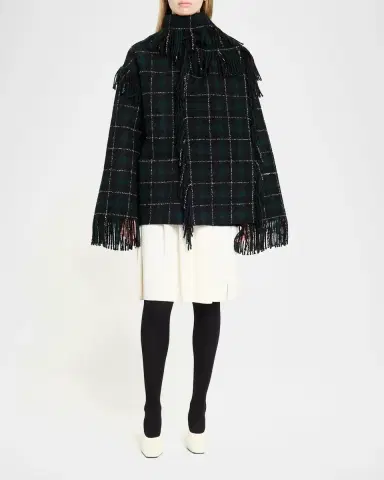 TOTEME Fringed Scarf Jacket | Thumbnail 2 TOTEME Fringed Scarf Jacket | Thumbnail 2