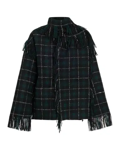 TOTEME Fringed Scarf Jacket | Thumbnail 1 TOTEME Fringed Scarf Jacket | Thumbnail 1