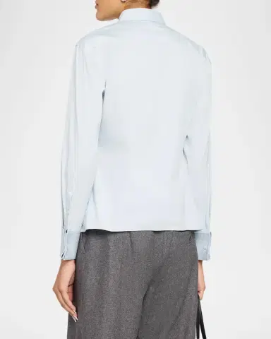 Theory Cutaway Button-Front Shirt | Thumbnail 3 Theory Cutaway Button-Front Shirt | Thumbnail 3