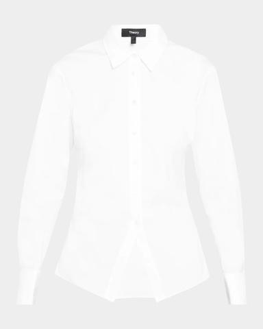 Theory Cutaway Button-Front Shirt | Thumbnail 1 Theory Cutaway Button-Front Shirt | Thumbnail 1