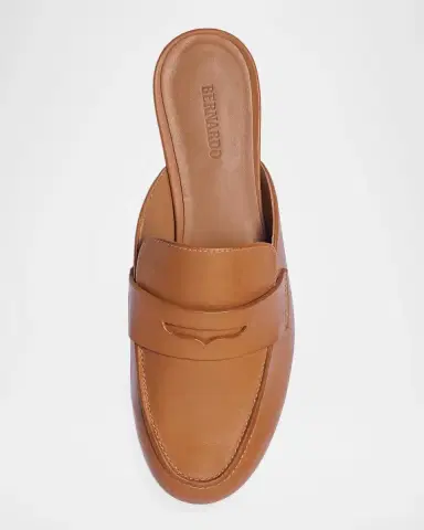 Bernardo Balda Suede Loafer Mules | Thumbnail 4 Bernardo Balda Suede Loafer Mules | Thumbnail 4