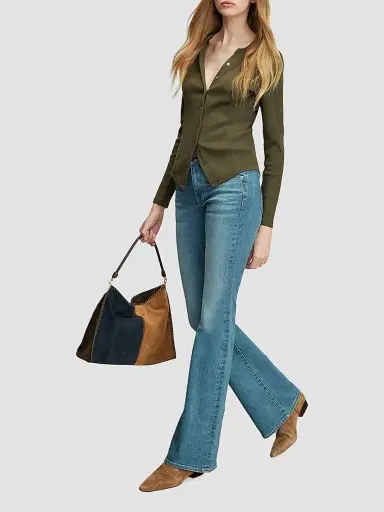 Veronica Beard Women's Cordis Button-Front Top | Thumbnail 2 Veronica Beard Women's Cordis Button-Front Top | Thumbnail 2