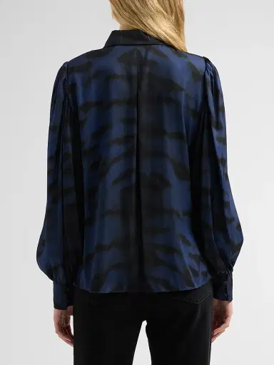 Kobi Halperin Women's Davis Printed Silk Blouse | Thumbnail 3 Kobi Halperin Women's Davis Printed Silk Blouse | Thumbnail 3