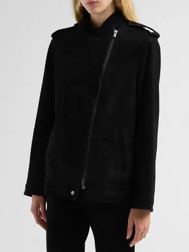 Kobi Halperin Women's Priscilla Suede Moto Jacket | Thumbnail 4 Kobi Halperin Women's Priscilla Suede Moto Jacket | Thumbnail 4