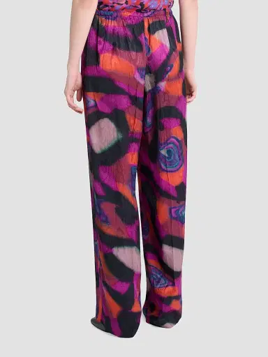 Dries Van Noten Women's Puvis Printed Wrinkle Pants | Thumbnail 3 Dries Van Noten Women's Puvis Printed Wrinkle Pants | Thumbnail 3