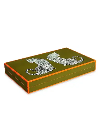 Jonathan Adler Leopard Backgammon Set | Thumbnail 4 Jonathan Adler Leopard Backgammon Set | Thumbnail 4