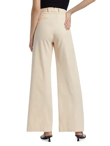 Kobi Halperin Women's Linen-Cotton Flared Pants | Thumbnail 5 Kobi Halperin Women's Linen-Cotton Flared Pants | Thumbnail 5