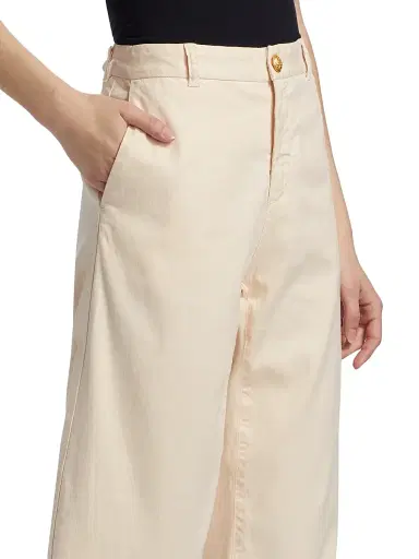 Kobi Halperin Women's Linen-Cotton Flared Pants | Thumbnail 6 Kobi Halperin Women's Linen-Cotton Flared Pants | Thumbnail 6