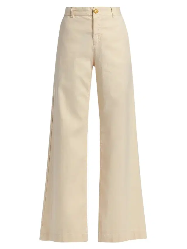 Women's Linen-Cotton Flared Pants Women's Linen-Cotton Flared Pants