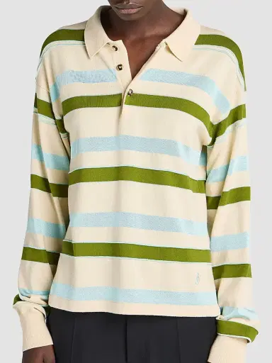JW Anderson Women's Rugby Knit Polo Shirt | Thumbnail 2 JW Anderson Women's Rugby Knit Polo Shirt | Thumbnail 2