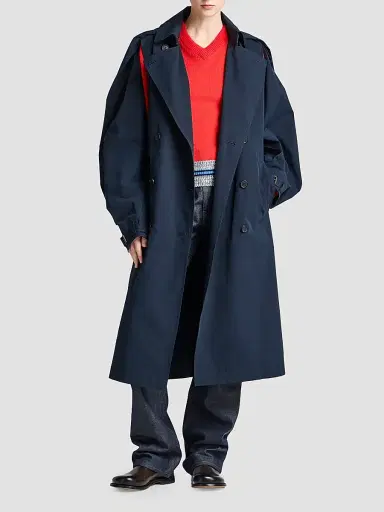 JW Anderson Women's Belted Cotton Trench Coat | Thumbnail 2 JW Anderson Women's Belted Cotton Trench Coat | Thumbnail 2