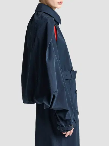 JW Anderson Women's Belted Cotton Trench Coat | Thumbnail 5 JW Anderson Women's Belted Cotton Trench Coat | Thumbnail 5