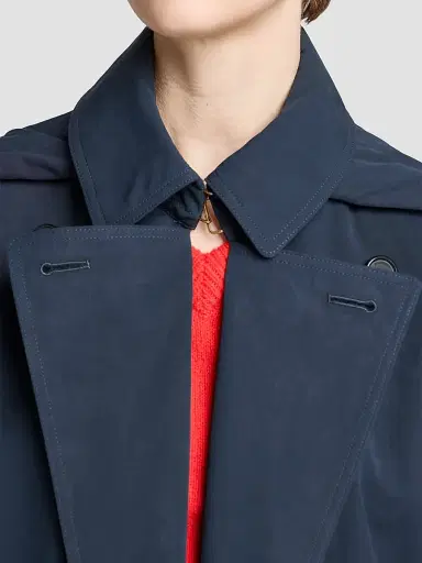 JW Anderson Women's Belted Cotton Trench Coat | Thumbnail 6 JW Anderson Women's Belted Cotton Trench Coat | Thumbnail 6