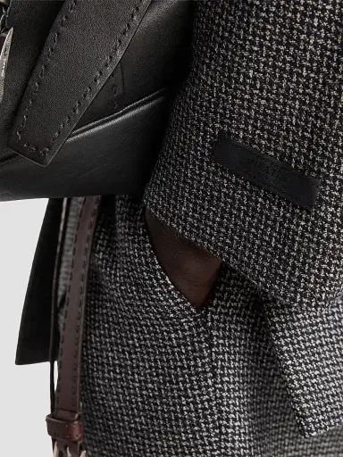 Prada Men's Single-Breasted Wool Jacket | Thumbnail 4 Prada Men's Single-Breasted Wool Jacket | Thumbnail 4