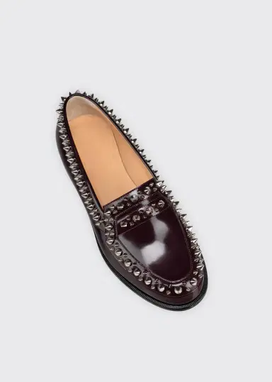 Christian Louboutin Mattia Spikes Donna Leather Loafers | Thumbnail 2 Christian Louboutin Mattia Spikes Donna Leather Loafers | Thumbnail 2